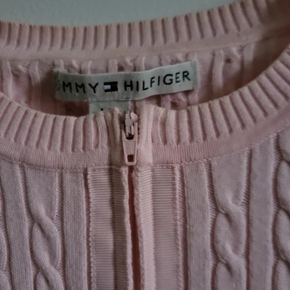 Pink Cable Knit Sweater - Picture 2 of 2